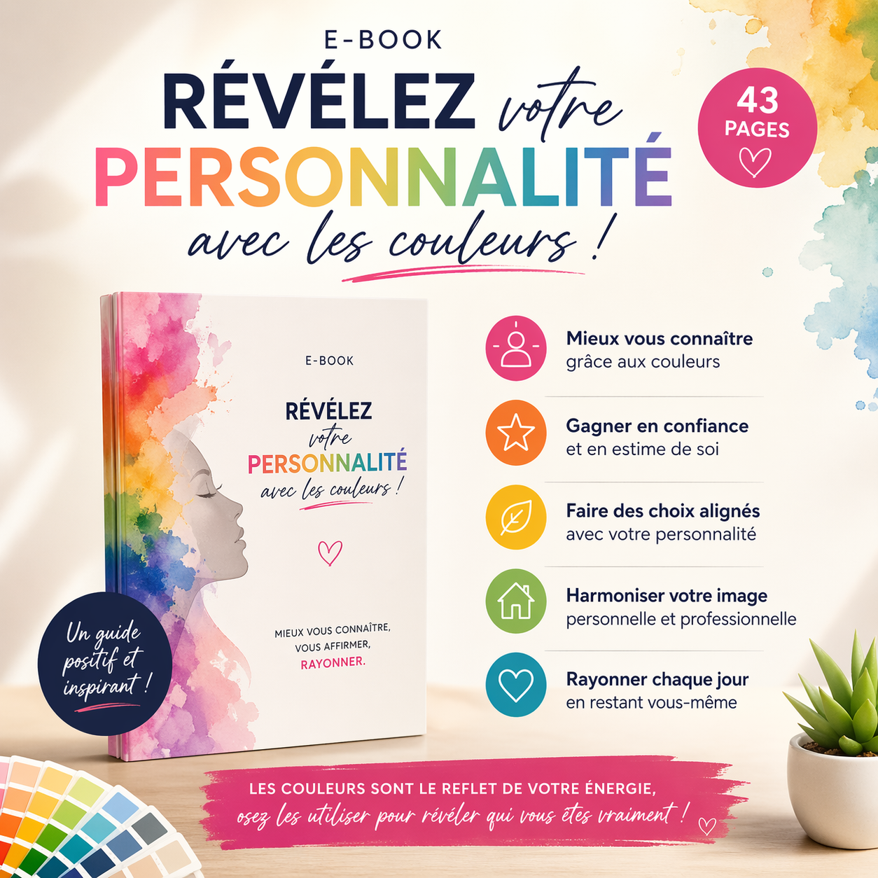 E-book – Révélez votre personnalité avec les couleurs !