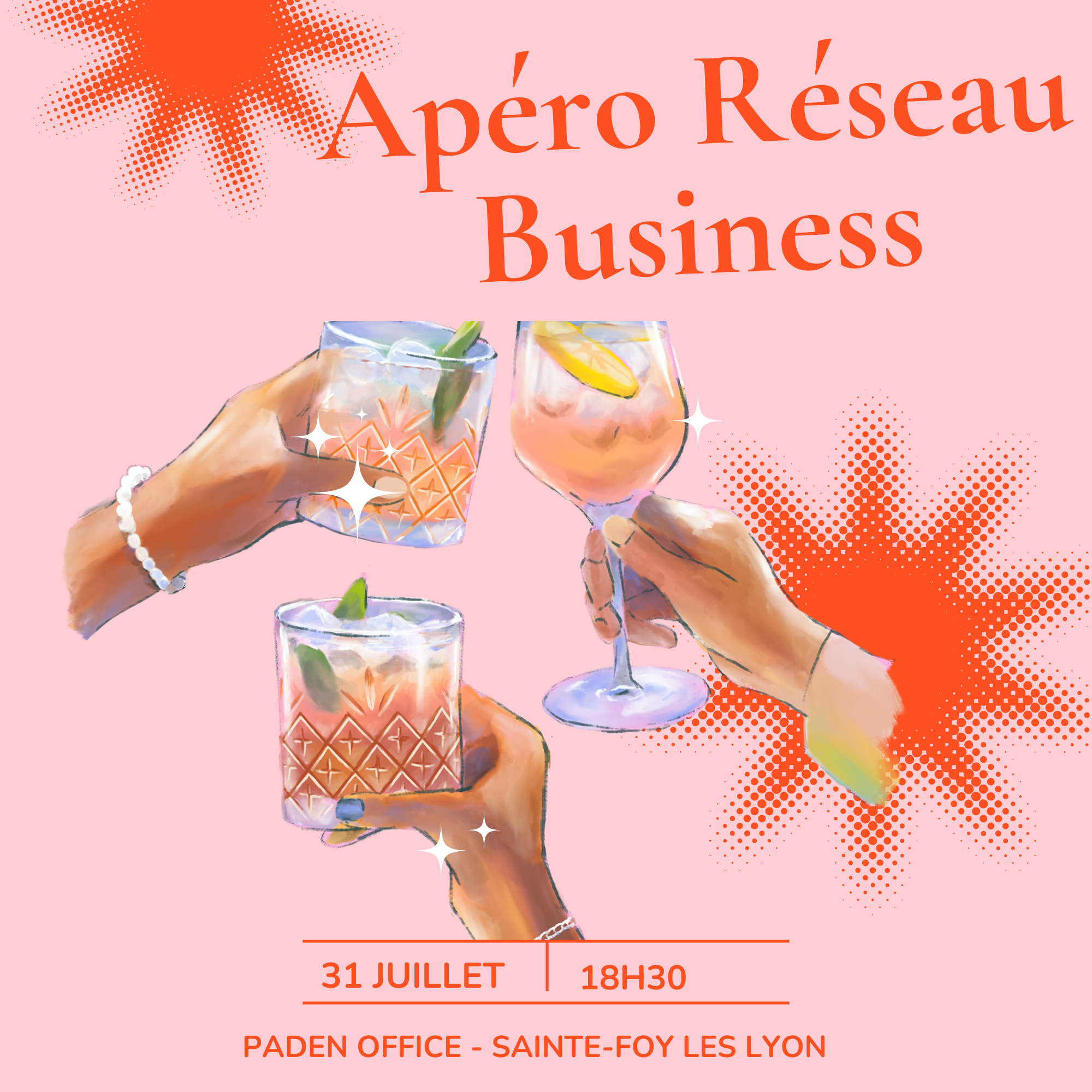 Apéro Réseau Business spécial Rosé en folie