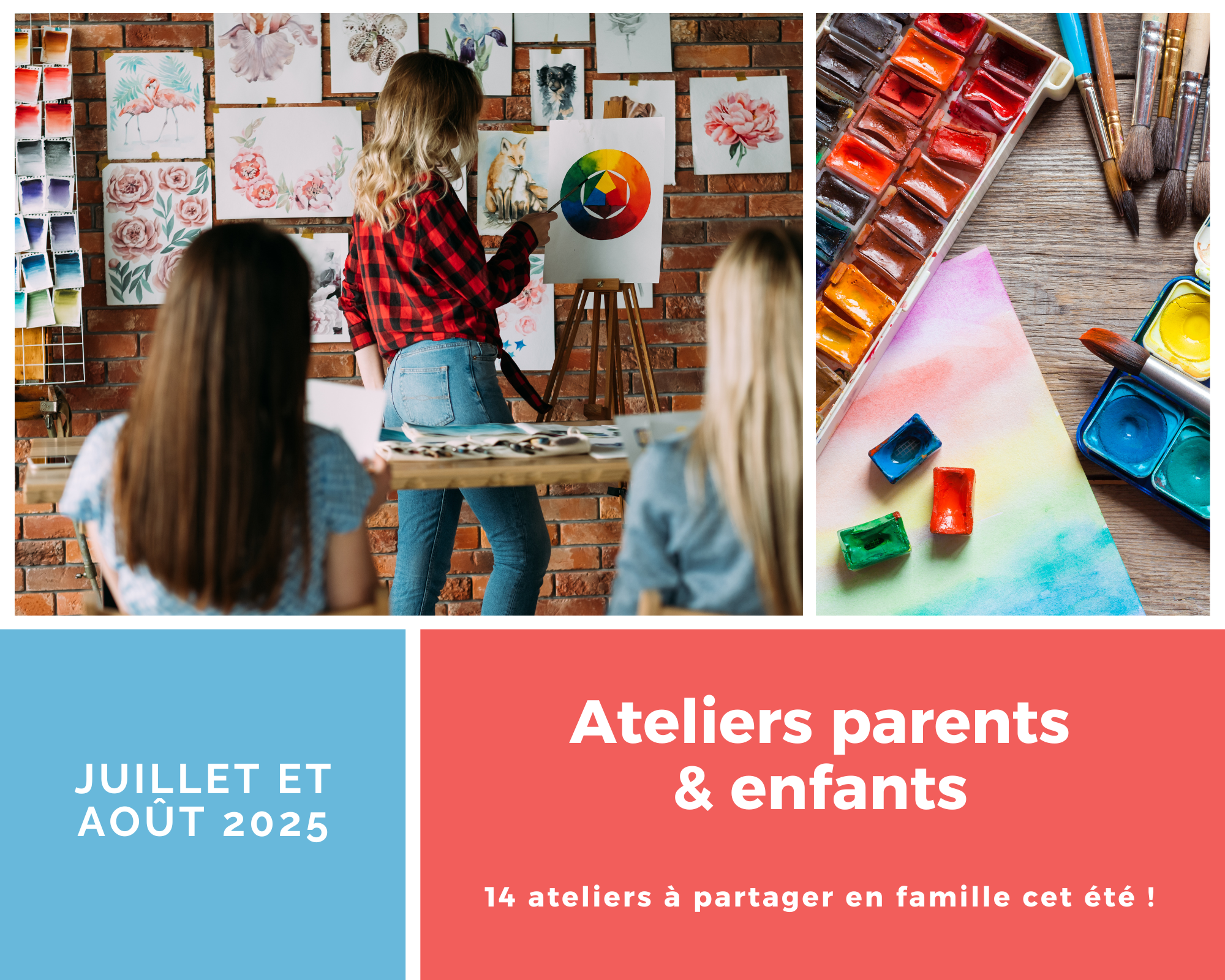 Ateliers parents & enfants à Sainte-Foy les Lyon