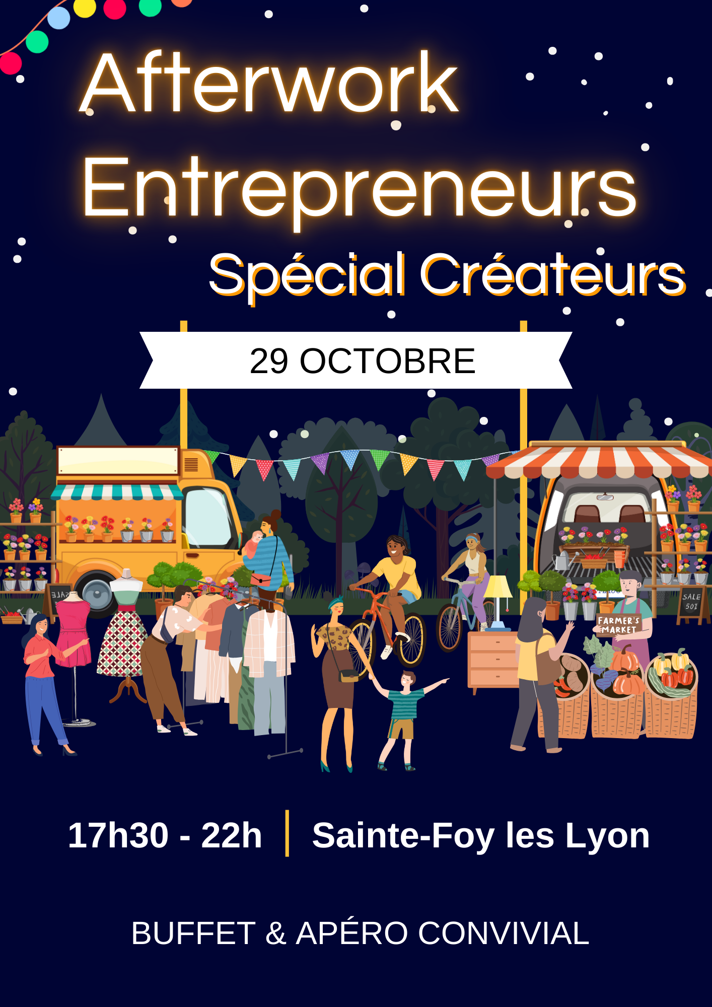 Afterwork entrepreneurs & expo créateurs à Sainte-Foy les Lyon