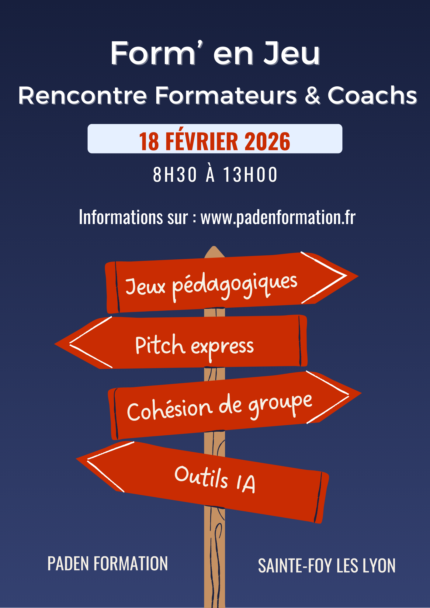Ateliers ludo pédagogiques pour les formateurs et coachs à Sainte-Foy les Lyon