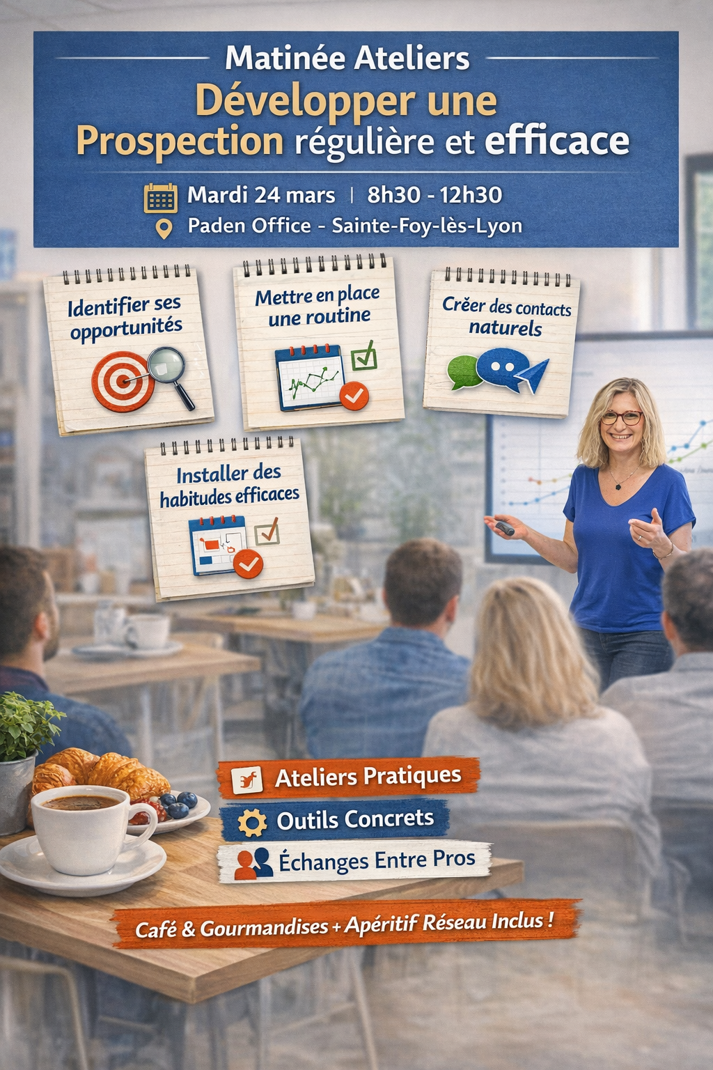 Déveloipper une prospection régulière et efficace à Sainte-Foy les Lyon