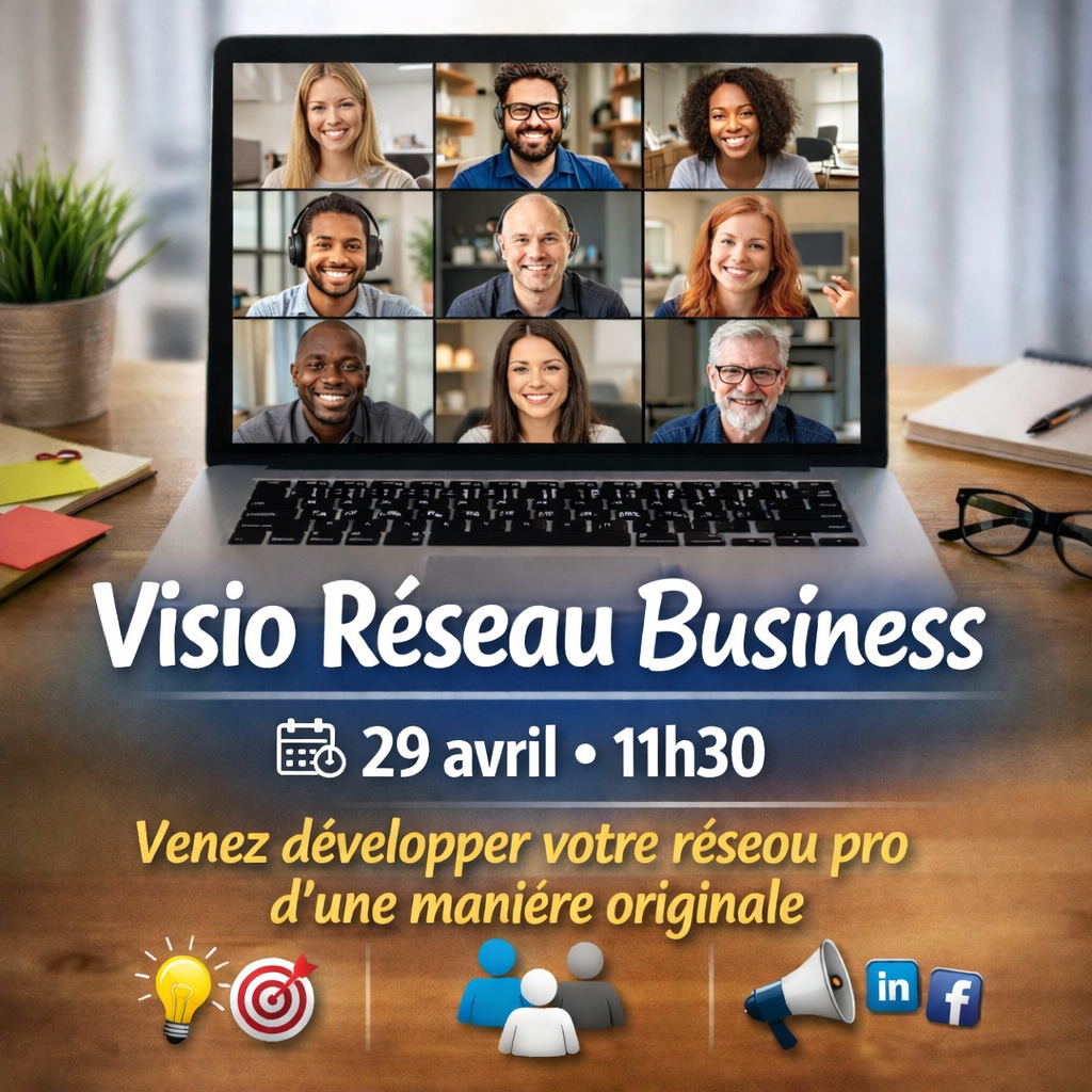 Visio Réseau Business organisé par Paden Formation de Sainte-Foy les yon