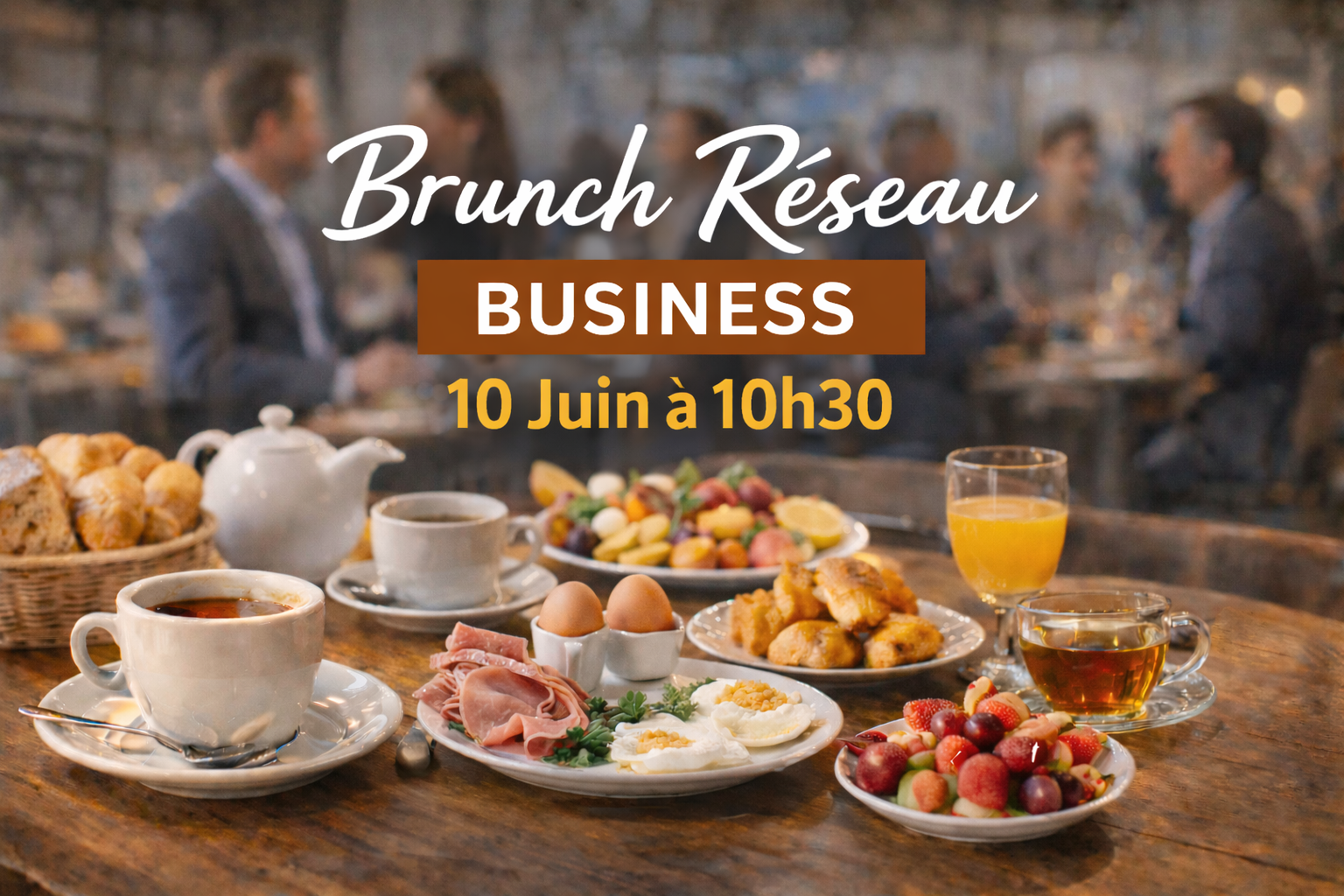 Brunch Réseau Business chez PADEN Formation à Sainte-Foy les Lyon