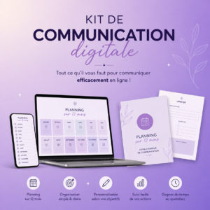 Kit de communication digitale fait par PADEN Formation